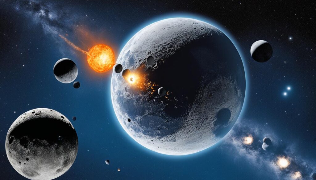 moon formation hypotheses