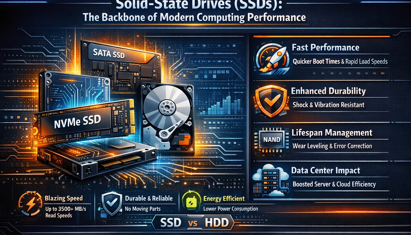Solid-State Drives (SSDs): The Backbone of Modern Computing Performance